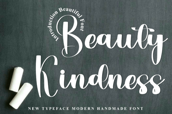 Beauty Kindness: A Festive Typeface That Brings Holiday Cheer to Brand Design