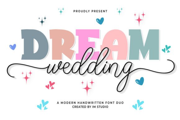 Dream Wedding Duo: A Versatile Font for Elegant Editorial Design
