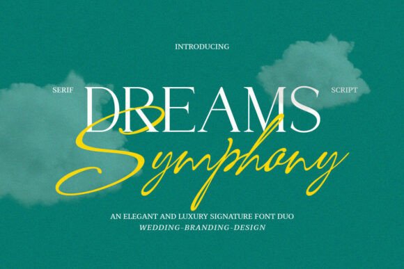 Dreams Symphony Duo: Elevating Campaign Typography with Elegance and Clarity
