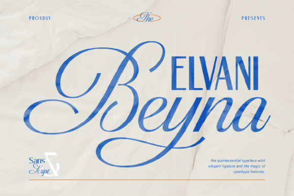 Elevate Your Brand with the Beyna Elvani Font Duo