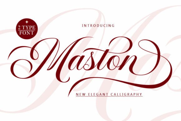 Elevating Handmade Designs with the Maston Script Font