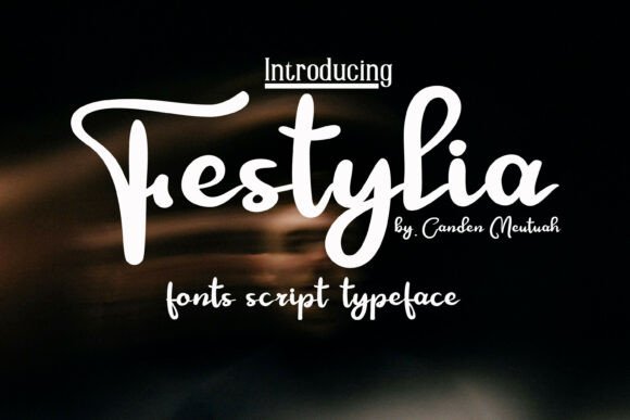 Festylia Font: Elevating Web Design with Soft Script Typography