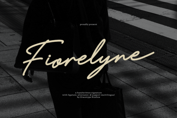Fiorelyne: A Sophisticated Script Font That Elevates Small Business Branding