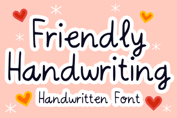 Friendly Handwriting Typeface: A Warm, Cheerful Font for Branding Projects