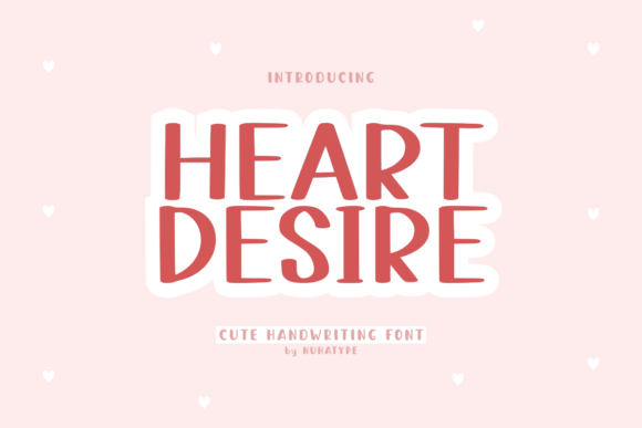 Heart Desire: A Handwritten Font That Brings Warmth to Every Craft and Product