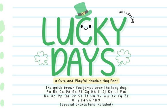 How the Lucky Days Font Transformed My Small Business Branding