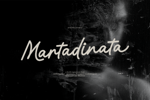 Martadinata: Elevate Your Handmade Brand with a Signature Script Font