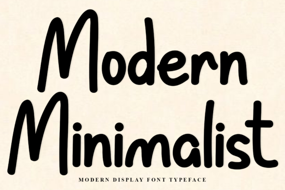 Modern Minimalist: A Calm, Creative Typeface for Editorial Design