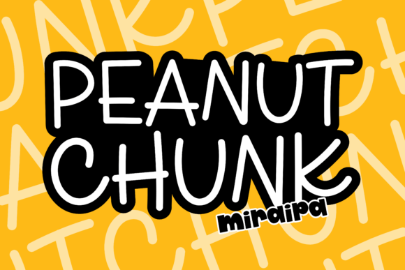 Peanut Chunk: A Playful Handwritten Font for Modern Web Design