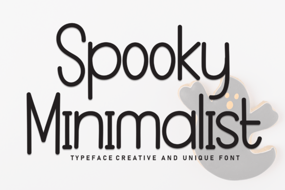 Spooky Minimalist: A Clean Display Font for Modern Web Design Projects
