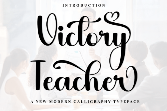 Victory Teacher: The Festive Font That Transformed My Brand’s Holiday Look