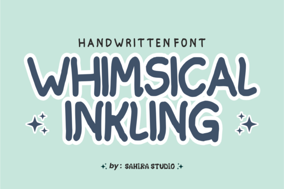 Whimsical Inkling: A Handwritten Font That Elevates Your Brand’s Personality