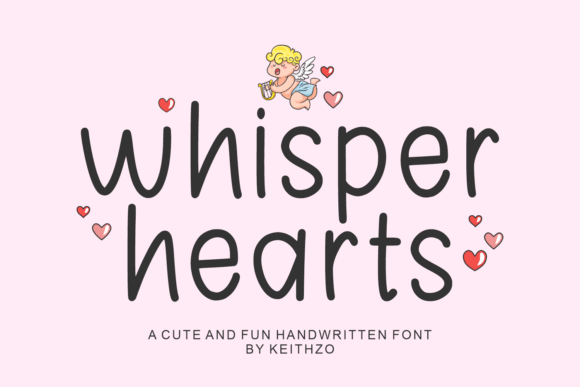 Whisper Hearts: A Designer’s Go-To Handwritten Font for Warm Branding